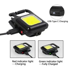 Mini Flash Light Pocket Keychain