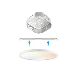 Flush Mount Motion Sensor LED Ceiling Light