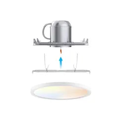 Flush Mount Motion Sensor LED Ceiling Light