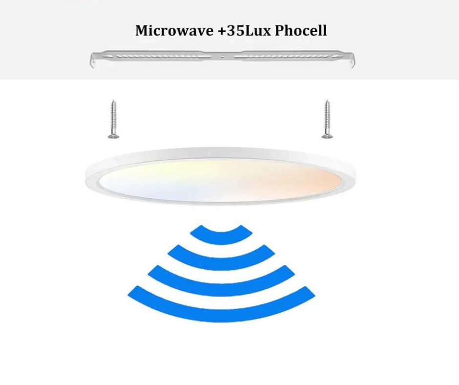 Flush Mount Motion Sensor LED Ceiling Light