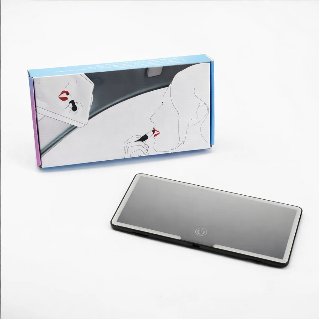 GlowVisor™ LED Makeup Mirror 🚗💡 Flawless Anywhere