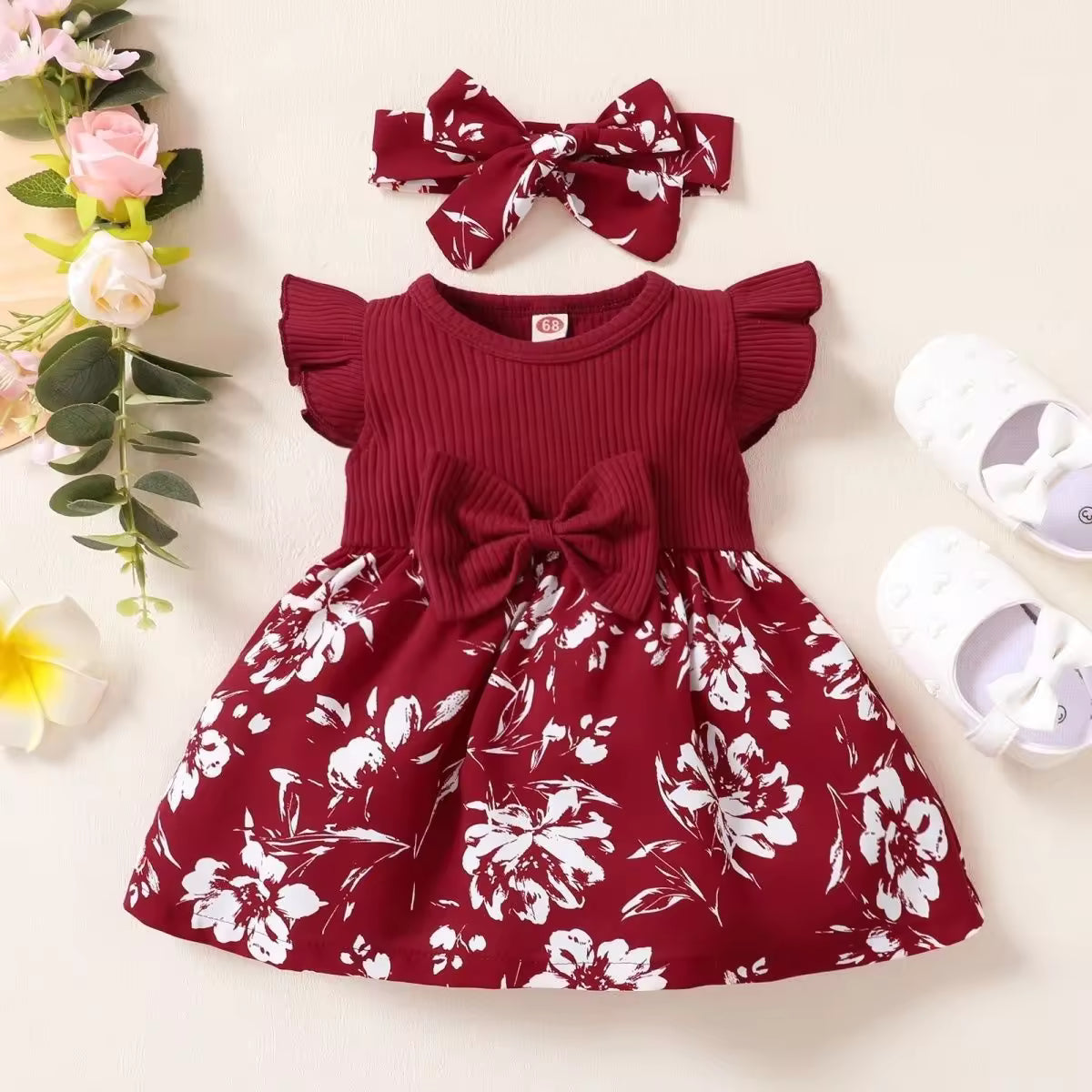 Summer Flower Dresses for Girls