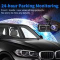 AOEDI Wholesale Three-lens Driving Recorder With Dual-panoramic Wifi Recording Function and Media Dash Camera for Cars