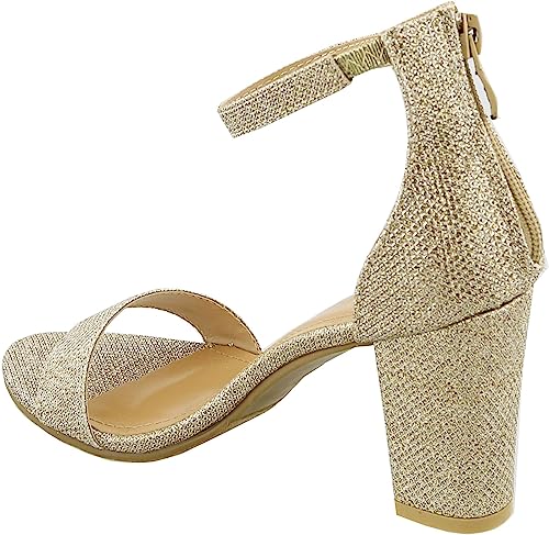 Hannah-1 Rear Zipper Heel Sandals