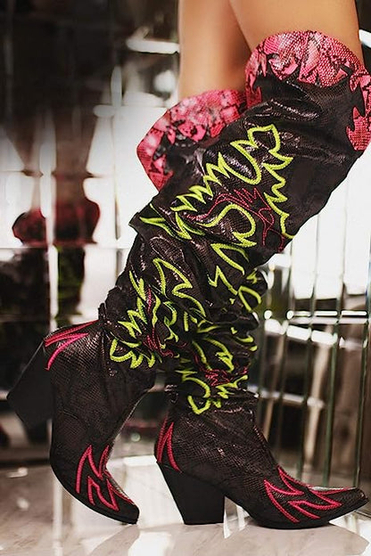 Kelsey-21 Knee High Boots for Bulk Order