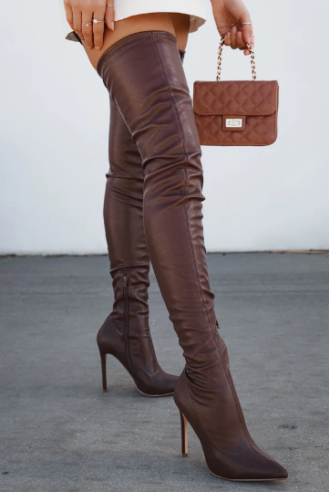 Gisele-7 - Liliana Over Knee High Boots For Women