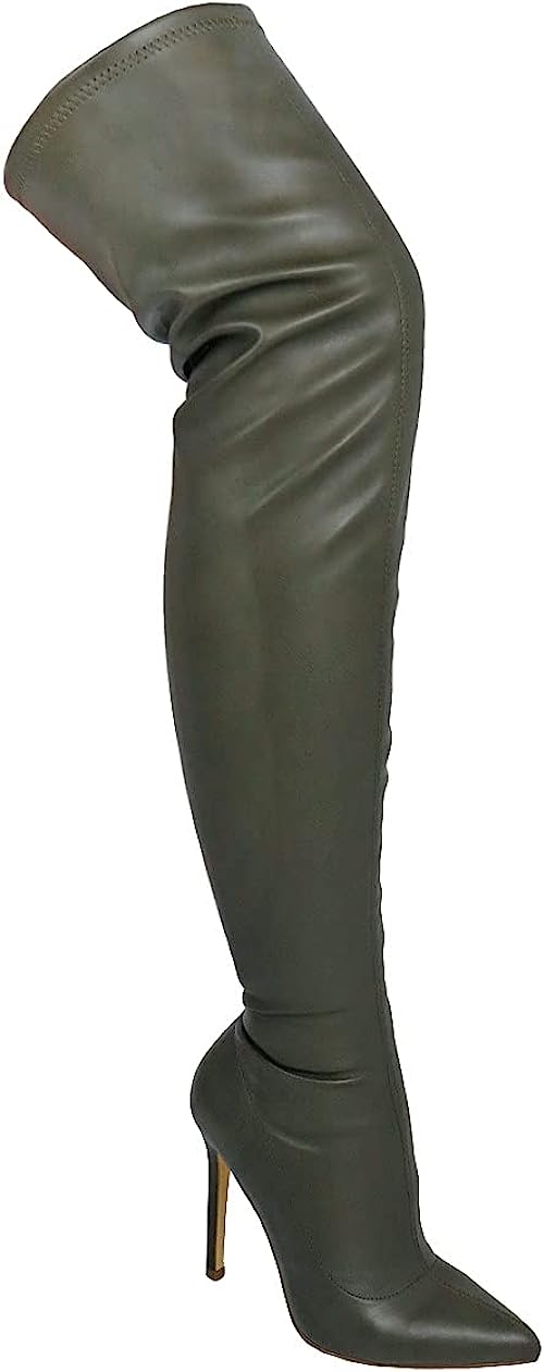 Gisele-7 - Liliana Over Knee High Boots For Women