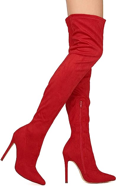 Gisele-7 - Liliana Over Knee High Boots For Women