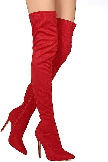 Gisele-7 - Liliana Over Knee High Boots For Women