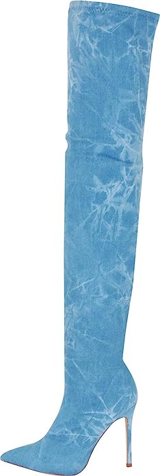 Gisele-7 - Liliana Over Knee High Boots For Women