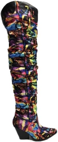 Kelsey-21 - Cape Robbin Cowboy Fashion Western Pointy Over The Knee Thigh High Boots